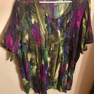Gauzy Tropical Tunic - 22W